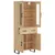 Produktbild 4 för Högskåp sonoma-ek 69,5x34x180 cm konstruerat trä