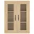 Produktbild 6 för Högskåp sonoma-ek 69,5x34x180 cm konstruerat trä