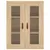 Produktbild 6 för Högskåp sonoma-ek 69,5x34x180 cm konstruerat trä
