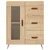 Produktbild 8 för Högskåp sonoma-ek 69,5x34x180 cm konstruerat trä