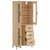 Produktbild 4 för Högskåp sonoma-ek 69,5x34x180 cm konstruerat trä