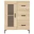 Produktbild 8 för Högskåp sonoma-ek 69,5x34x180 cm konstruerat trä