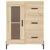 Produktbild 8 för Högskåp sonoma-ek 69,5x34x180 cm konstruerat trä
