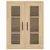 Produktbild 6 för Högskåp sonoma-ek 69,5x34x180 cm konstruerat trä