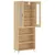 Produktbild 4 för Högskåp sonoma-ek 69,5x34x180 cm konstruerat trä