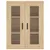 Produktbild 6 för Högskåp sonoma-ek 69,5x34x180 cm konstruerat trä