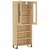 Produktbild 4 för Högskåp sonoma-ek 69,5x34x180 cm konstruerat trä