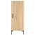 Produktbild 8 för Högskåp sonoma-ek34,5x34x180 cm konstruerat trä