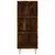 Produktbild 6 för Högskåp rökfärgad ek 34,5x34x180 cm konstruerat trä