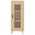 Produktbild 8 för Högskåp sonoma-ek34,5x34x180 cm konstruerat trä