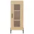 Produktbild 6 för Högskåp sonoma-ek34,5x34x180 cm konstruerat trä