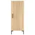 Produktbild 8 för Högskåp sonoma-ek34,5x34x180 cm konstruerat trä