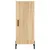 Produktbild 6 för Högskåp sonoma-ek34,5x34x180 cm konstruerat trä