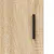 Produktbild 10 för Högskåp sonoma-ek34,5x34x180 cm konstruerat trä