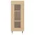 Produktbild 8 för Högskåp sonoma-ek34,5x34x180 cm konstruerat trä