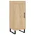 Produktbild 7 för Högskåp sonoma-ek34,5x34x180 cm konstruerat trä