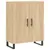 Produktbild 7 för Högskåp sonoma-ek 69,5x34x180 cm konstruerat trä