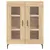 Produktbild 8 för Högskåp sonoma-ek 69,5x34x180 cm konstruerat trä