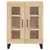 Produktbild 8 för Högskåp sonoma-ek 69,5x34x180 cm konstruerat trä
