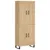 Produktbild 2 för Högskåp sonoma-ek 69,5x34x180 cm konstruerat trä