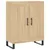 Produktbild 7 för Högskåp sonoma-ek 69,5x34x180 cm konstruerat trä