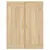 Produktbild 6 för Högskåp sonoma-ek 69,5x34x180 cm konstruerat trä