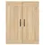Produktbild 6 för Högskåp sonoma-ek 69,5x34x180 cm konstruerat trä
