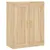 Produktbild 5 för Högskåp sonoma-ek 69,5x34x180 cm konstruerat trä