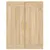 Produktbild 6 för Högskåp sonoma-ek 69,5x34x180 cm konstruerat trä
