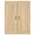 Produktbild 6 för Högskåp sonoma-ek 69,5x34x180 cm konstruerat trä