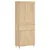 Produktbild 2 för Högskåp sonoma-ek 69,5x34x180 cm konstruerat trä