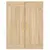Produktbild 6 för Högskåp sonoma-ek 69,5x34x180 cm konstruerat trä