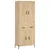 Produktbild 2 för Högskåp sonoma-ek 69,5x34x180 cm konstruerat trä