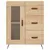 Produktbild 8 för Högskåp sonoma-ek 69,5x34x180 cm konstruerat trä