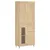 Produktbild 2 för Högskåp sonoma-ek 69,5x34x180 cm konstruerat trä