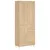 Produktbild 2 för Högskåp sonoma-ek 69,5x34x180 cm konstruerat trä