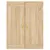 Produktbild 6 för Högskåp sonoma-ek 69,5x34x180 cm konstruerat trä