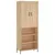 Produktbild 2 för Högskåp sonoma-ek 69,5x34x180 cm konstruerat trä