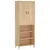 Produktbild 2 för Högskåp sonoma-ek 69,5x34x180 cm konstruerat trä