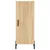 Produktbild 6 för Högskåp sonoma-ek34,5x34x180 cm konstruerat trä