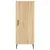 Produktbild 6 för Högskåp sonoma-ek34,5x34x180 cm konstruerat trä
