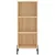 Produktbild 6 för Högskåp sonoma-ek34,5x34x180 cm konstruerat trä
