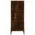 Produktbild 6 för Högskåp rökfärgad ek 34,5x34x180 cm konstruerat trä