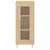 Produktbild 6 för Högskåp sonoma-ek 34,5x34x180 cm konstruerat trä