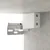 Produktbild 11 för Högskåp betonggrå 34,5x34x180 cm konstruerat trä