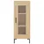 Produktbild 6 för Högskåp sonoma-ek34,5x34x180 cm konstruerat trä