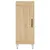 Produktbild 6 för Högskåp sonoma-ek34,5x34x180 cm konstruerat trä
