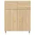 Produktbild 8 för Högskåp sonoma-ek 69,5x34x180 cm konstruerat trä