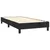 Produktbild 4 för Ramsäng med madrass svart 90x190 cm sammet
