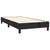 Produktbild 4 för Ramsäng med madrass svart 90x190 cm sammet
